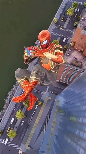 SPIDER-MAN COOL AIR TRICKS ON PS5 PRO |SPIDER MAN 2#shortsfeed #shorts