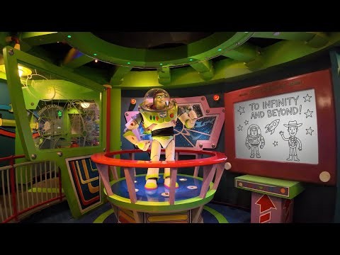 Buzz Lightyear Astro Blasters 4K POV | Full Ride Experience at Disneyland