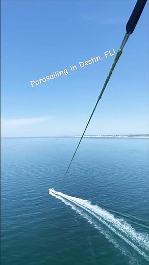 Unforgettable Parasailing Adventure in Destin, FL 🌊 | Soar Above the Emerald Coast!