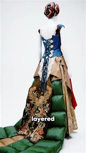 Viral Style: Deconstructed Denim & Lace Mini Dress