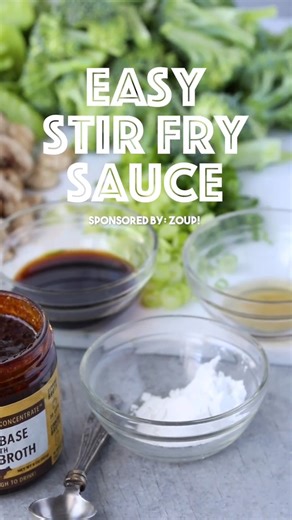 Quick, flavorful, and weeknight-approved! This simple stir-fry is perfect for your weekly dinner rotation. The secret? Our Zoup! Culinary Concentrates are packed with rich flavor to make your sauce shine. Get the full recipe from @ezpzmeals and find us on Amazon, Instacart, zoupbroth.com, and in stores near you! | Zoup