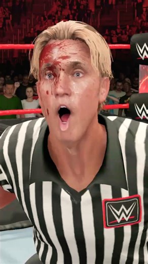 Bleeding Referee💥#wwe2k26