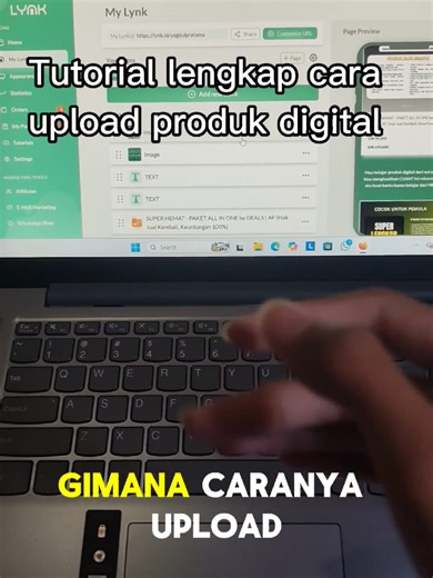 Tutorial Lengkap Upload Produk Digital di Lynk ID