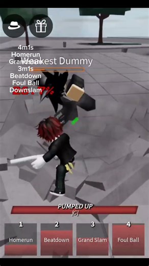 Here You Can Learn Metal Bat's Easiest Combo😉 | #robloxshorts #roblox #tsb