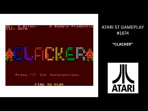 Clacker (Atari ST / Gameplay #1674)