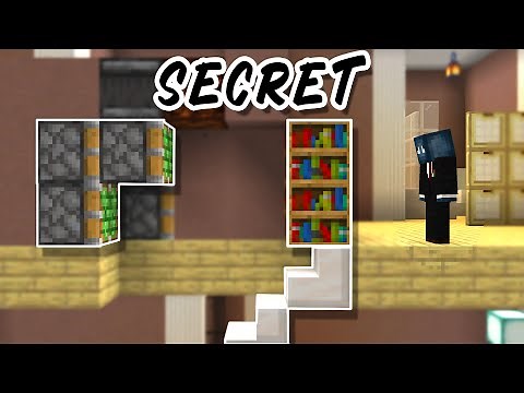 Easy Hidden Staircase for Minecraft