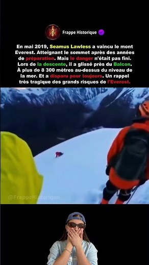 L'histoire vraie et bouleversante de Seamus Lawless sur l'Everest 🏔️❤️