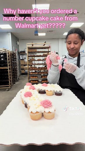 Order Your Number Cupcake Cake from Walmart Today!