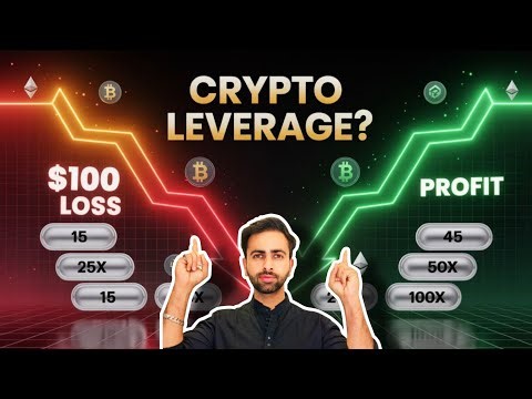Crypto Leverage Trading Explained | Beginner’s Guide to 100x Profit & Risk