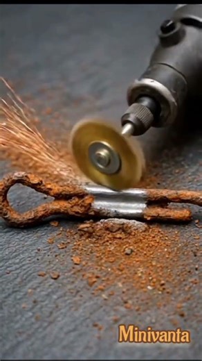 Macro Rust Cleaning with Rotary Tool | Wire Wheel Transformation