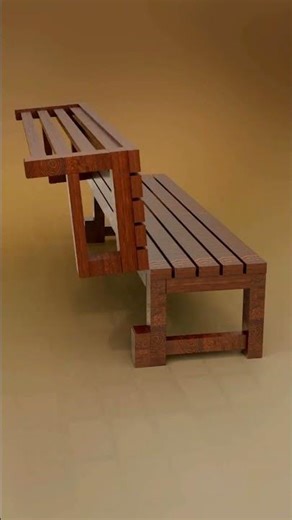 Wooden Bench Cum Bed Design | Minimalist Living Idea 2026