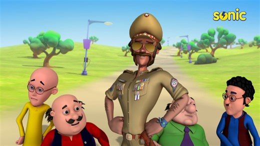 643K views · 22K reactions | Motu and Patlu are given a 5 crore stunt bike… but when they take it for a ride, nothing goes as planned! Watch the hilarious chaos unfold. | Sonic Gang | Facebook