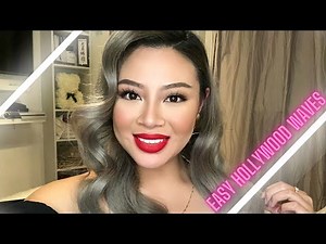 EASY HOLLYWOOD WAVE / GLAM HAIR TUTORIAL