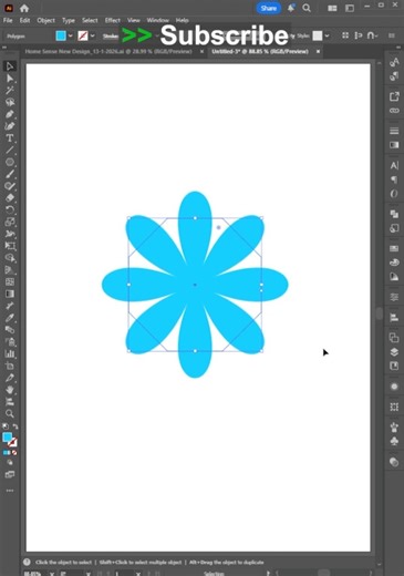 Illustrator 2026 – Draw Flowers Quickly Like a PRO! 🌸✨