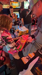 2.8K views · 2.6K reactions | The amazing @1katycable signing autographs for fans! Make sure to get yours at Skate to the Future  | Back to the Future IG | Facebook