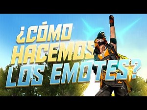 ¿Cómo hacemos los emotes? 🤔 | Garena Free Fire