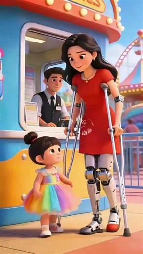Little Girl Wants to Play 😢 | Mom Has No Money 💔 | Emotional Cartoon Story #Shorts #learningcartoon