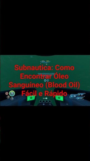 Subnautica: Como Encontrar Óleo Sanguíneo (Blood Oil) Fácil e Rápid0