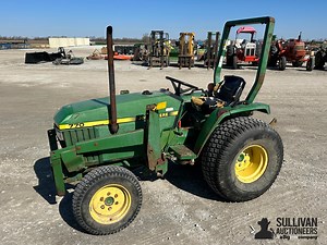 John Deere 770 4WD Compact Utility Tractor W/Mower Deck | Agriculture