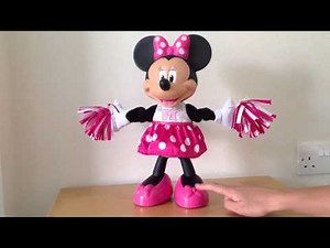 Cheerin' Minnie from Fisher Price in action