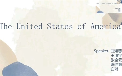 The United States of America