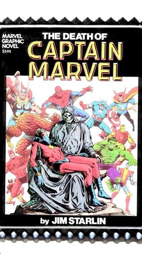 The sad death of Captain Marvel❤️‍🩹… #marvel #avengers