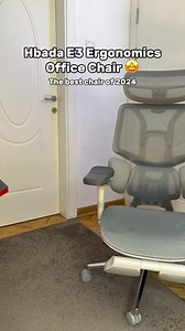 The HBADA E3 Ergonomic Office Chair is your ultimate gaming ally!  Designed for long sessions, it provides unbeatable comfort and support, so you can stay focused and dominate. Easy to set up and perfect for any gaming setup, this chair is a true game-changer. 晴 | HBADA | Facebook