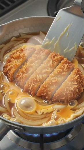 Cozy Japanese Katsudon 🍚🥚