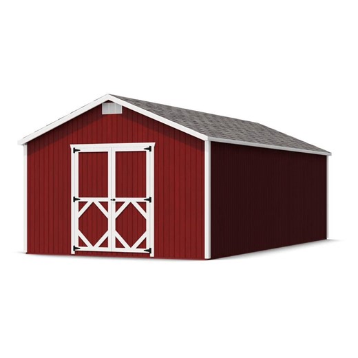Have a question about Little Cottage Co. Classic Gable 12 ft. x 24 ft. Outdoor Wood Storage Shed Precut Kit with Floor (288 sq. ft.)?