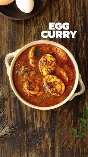 The easiest egg curry you'll ever make #indianfood #shorts