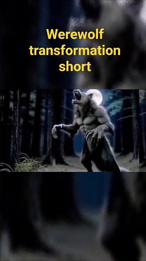 female werewolf transformation #werewolf #werewolves #shorts