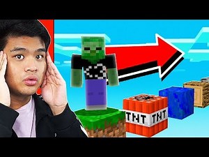 JUMPING ON EVERY MINECRAFT BLOCK! with AA12 & YaBoiAction