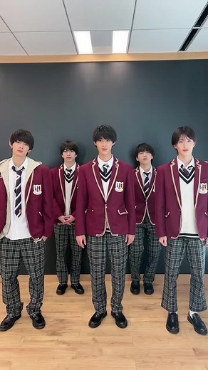 テレパシー制服バージョンだよん #MILK #佐野勇斗 #曽野舜太 #しおざきだいち #山中柔太朗 #吉田仁人