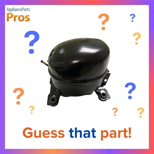 What’s the name of this part and what appliance does it belong to? Leave your guesses in the comments below! #guessthatpart #appliance #appliances #appliancepartspros #game #games #guessinggame #guess | AppliancePartsPros