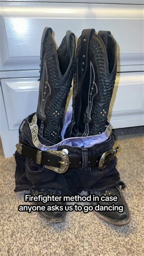 Firefighter method in case anyone mentions line dancing #firefightermethod