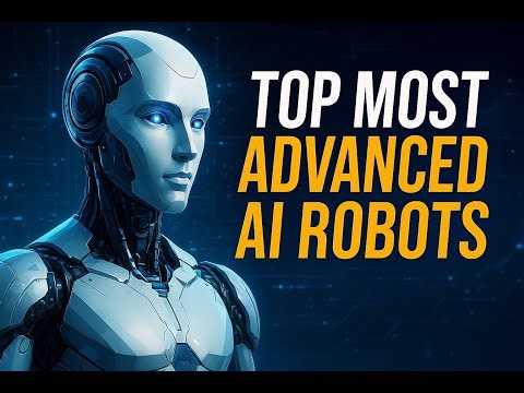 Futuristic ai robots, top most advanced ai robots