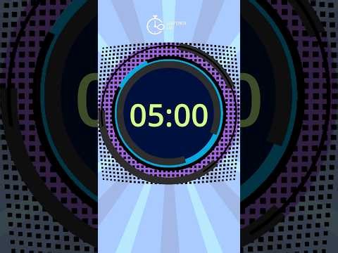 5 Minute Countdown Timer with Sound #countdown #timer #alarm #focustime #productivity #sound
