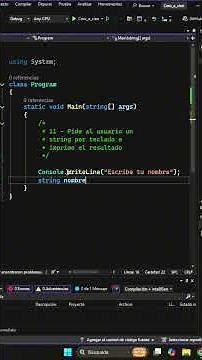 Ask the user for a string via keyboard and print the result with C#