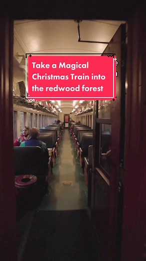 Experience a Magical Christmas Ride on the Skunk Train