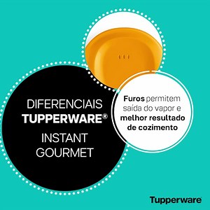 Que tal poder preparar receitas no micro-ondas com maior praticidade e rapidez garantindo menos desperdício? 🤩 Adquira o Instant Gourmet Tupperware® com desconto! Acesse o Vitrine Digital ou fale com um dos nossos Consultores! https://bit.ly/3jV0V3Z | Tupperware Brasil