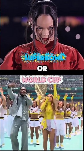 🌍 Rihanna's Super Bowl vs Shakira's World Cup Performance! 🔥 WHO WINS?