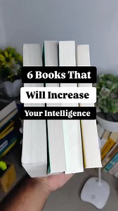 6 books that will help increase your intelligence. #bookrecommendations #books #selfhelpbooks | Lover of Books