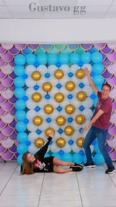 🔥 Una PARED de GLOBOS IMPRESIONANTE 🎉 Fácil, Rápida y Sorprendente | Gustavo gg