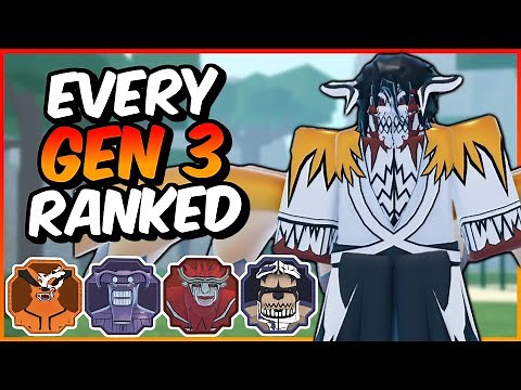 Every Gen 3 Tailed Spirit RANKED From WORST To BEST in Shinobi Life 2!