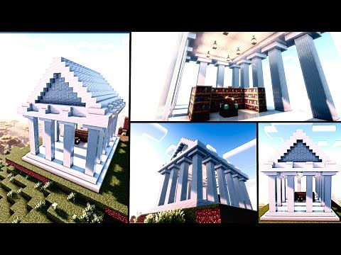 Cómo Construir un Templo Griego en Minecraft: Tutorial Paso a Paso 🏛️✨