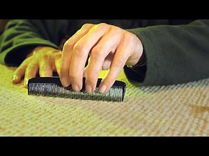 ASMR Carpet Hair Comb Perfection! (Binaural, No Talking)