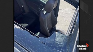 Calgary mom and young children showered with glass after sunroof exploded