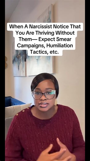 When A Narcissist Notice That You Are Thriving Without Them— Expect Smear Campaigns, Humiliation Tactics, etc. #narcissisticabuse #narcissist #mentalhealth #healingjourney