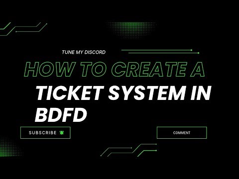 Ticket System in BDFD | With Advance features | 