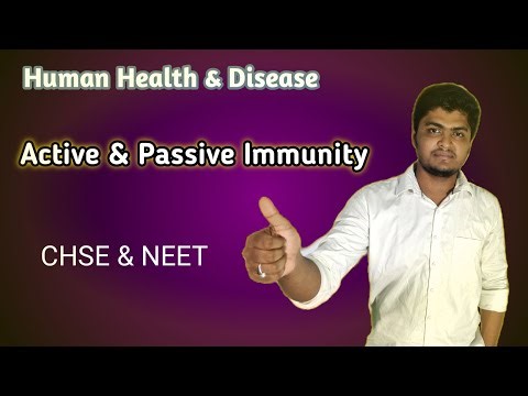 Active & Passive Immunity ଓ Allergy Explained Easy |Human Health & Disease Class 12 CHSE NEET